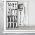 Organizador de Utensilios y Cubiertos Clear Ou1#Blanco