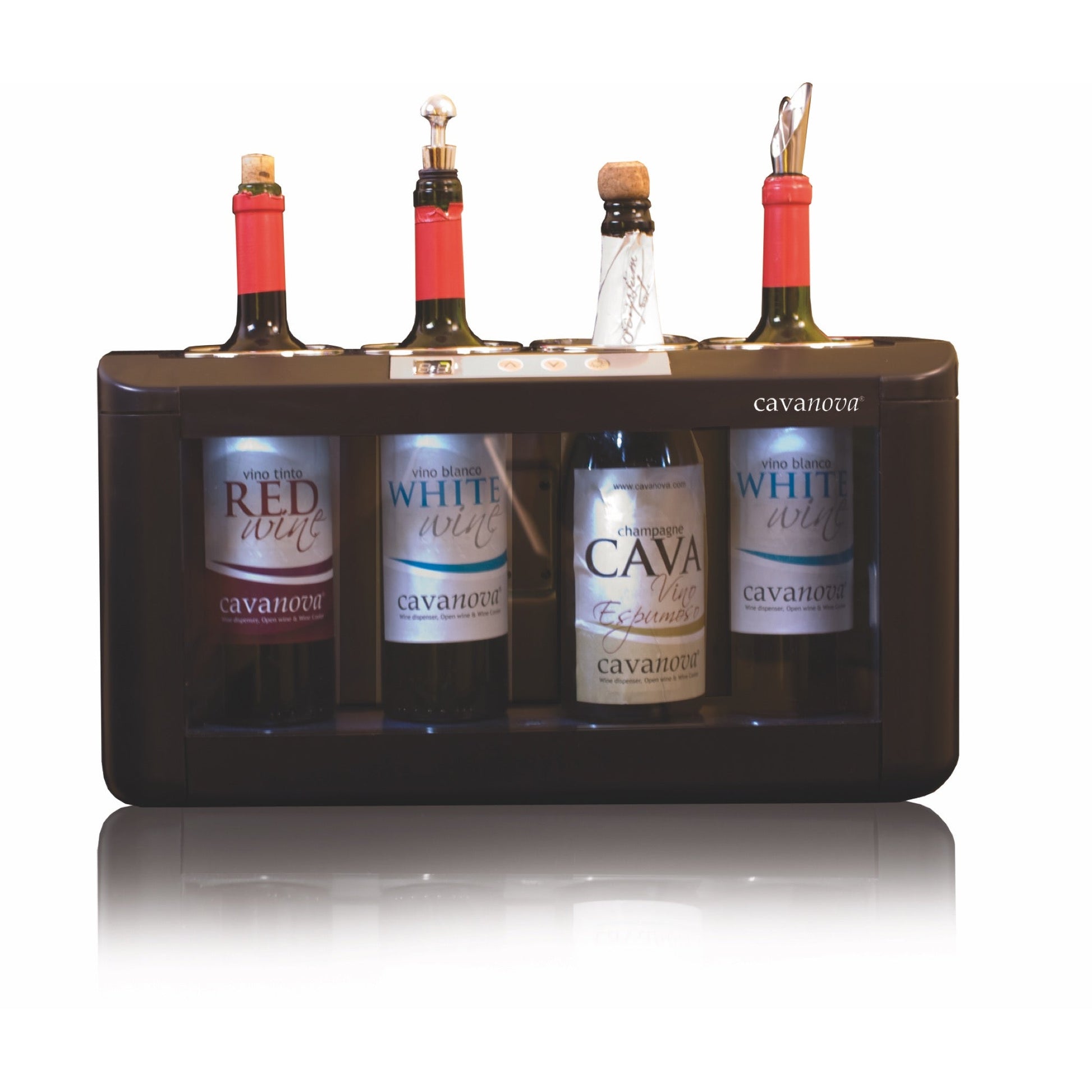 Enfriador De Vinos Para Barra 4 Botellas2#Negro