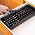 Organizador de Cuchillo Clear Ou 2#Negro
