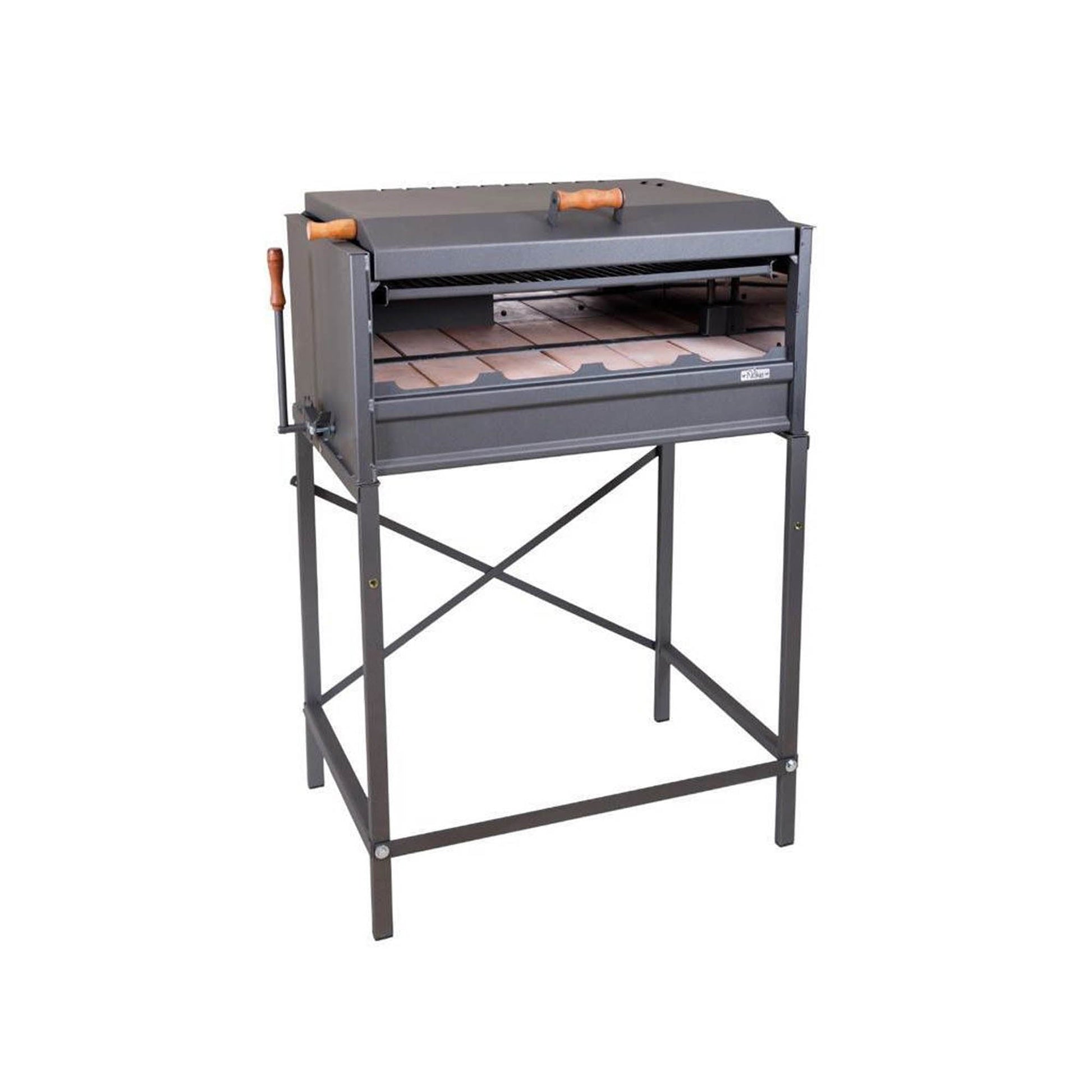 Parrilla a Carbón Pacífico3#Gris Máquina