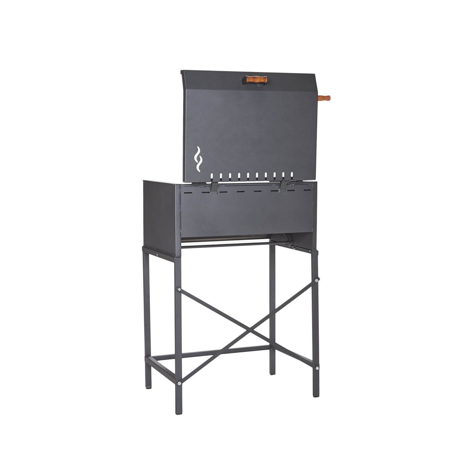 Parrilla a Carbón Pacífico5#Gris Máquina