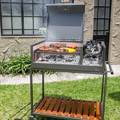 Parrilla a Carbón Paraná1#Gris Máquina