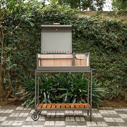 Parrilla a Carbón Paraná3#Gris Máquina