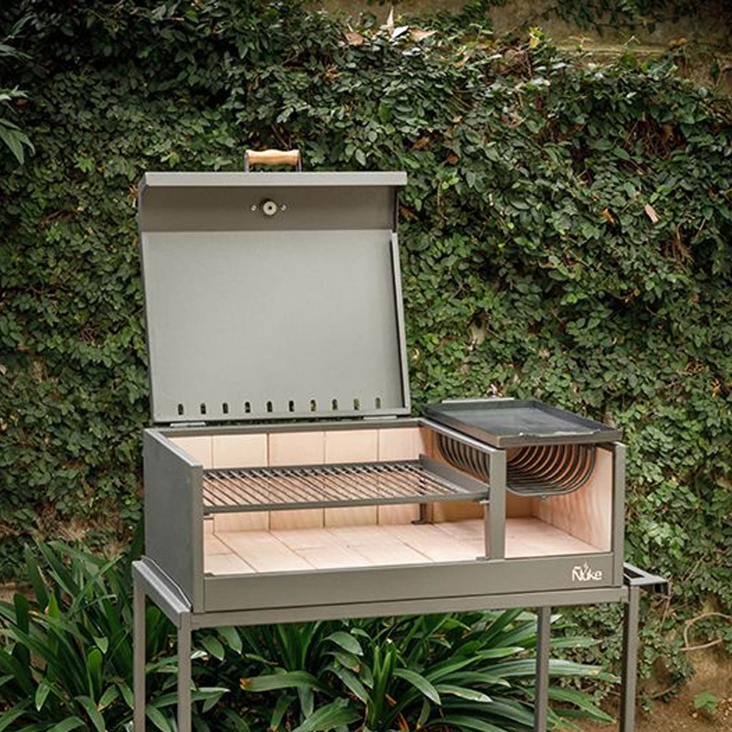 Parrilla a Carbón Paraná5#Gris Máquina