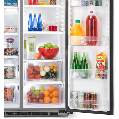 Refrigerador Side By Side GRC22LFKFSS 643 Lts General Electric5#Gris