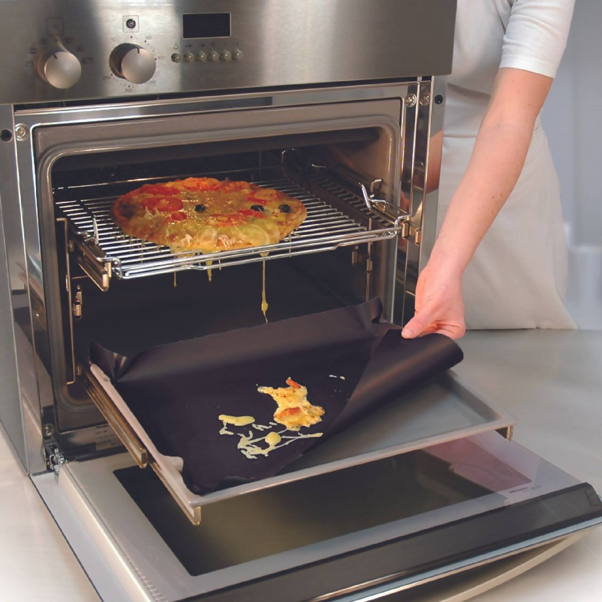 Protector Para Horno1#Negro