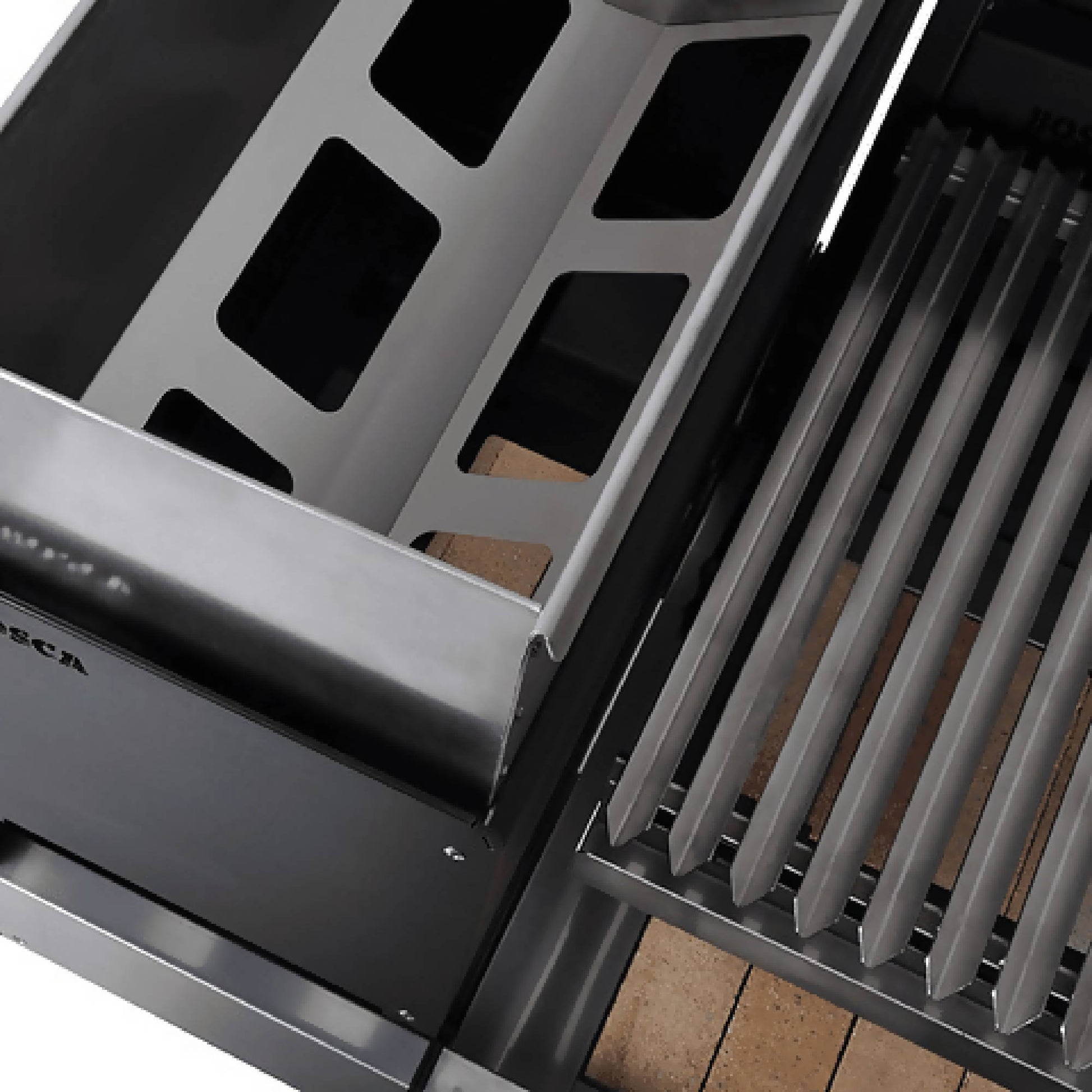 Block Grill Leñero 250 Bosca5#Negro