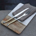 Set Cuchillos Asado Jean Neron Laguiole1#Beige
