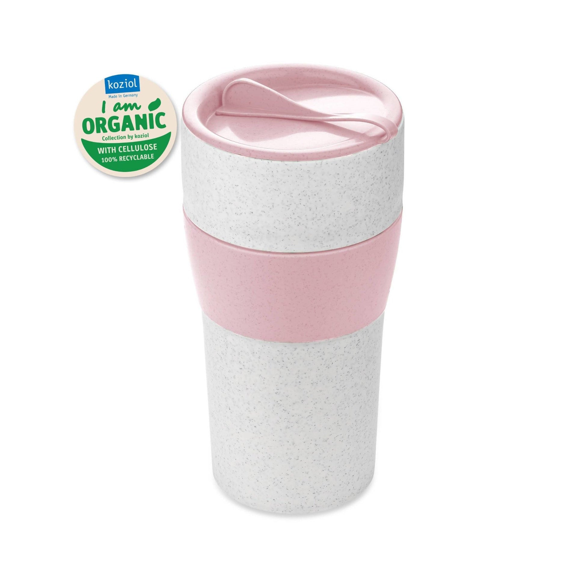 Mug Orgánico XL Aroma To Go Koziol3#Rosado