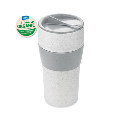 Mug Orgánico XL Aroma To Go Koziol1#Gris