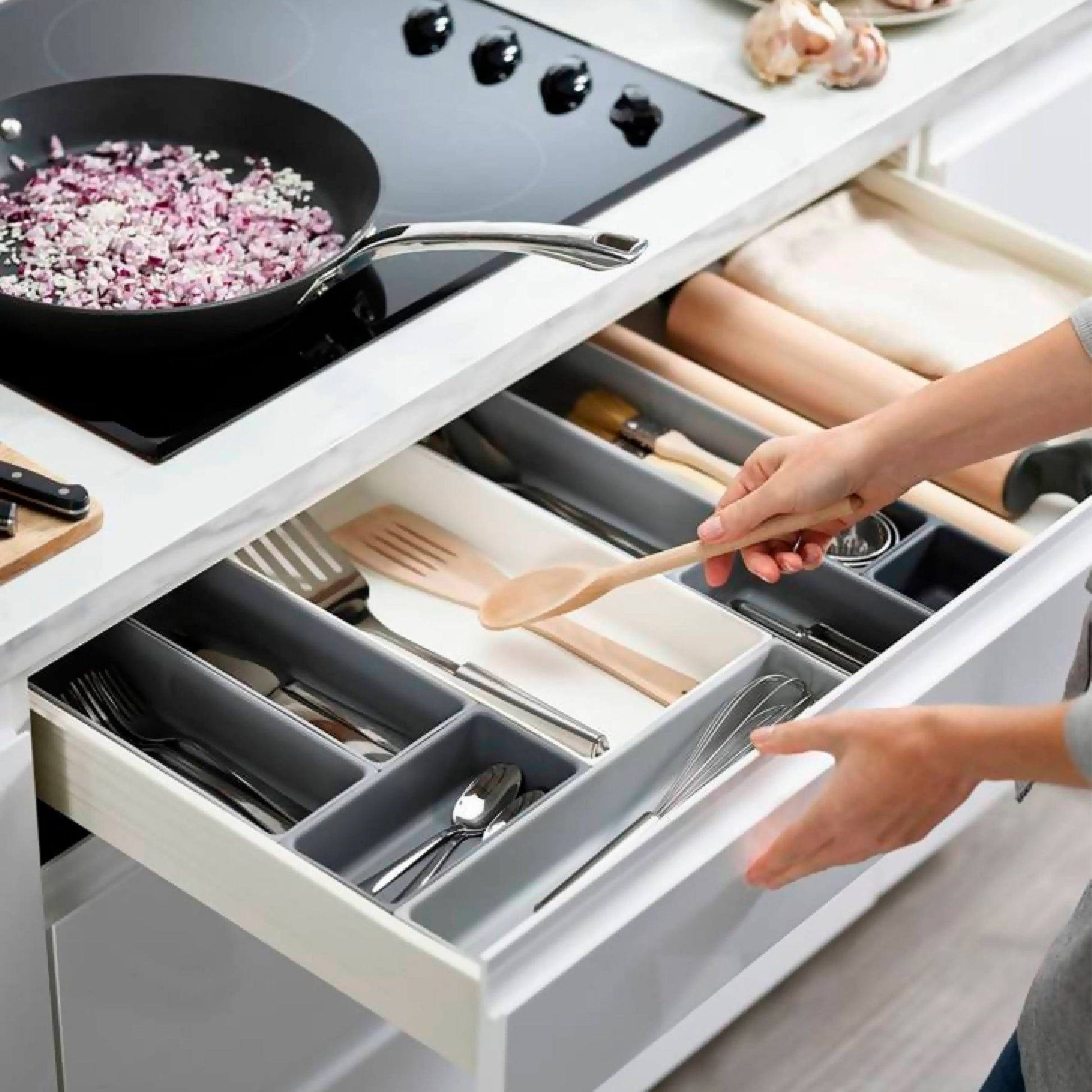 Separadores Ordenador De Cajones Ikea Organizar Armarios Cocina