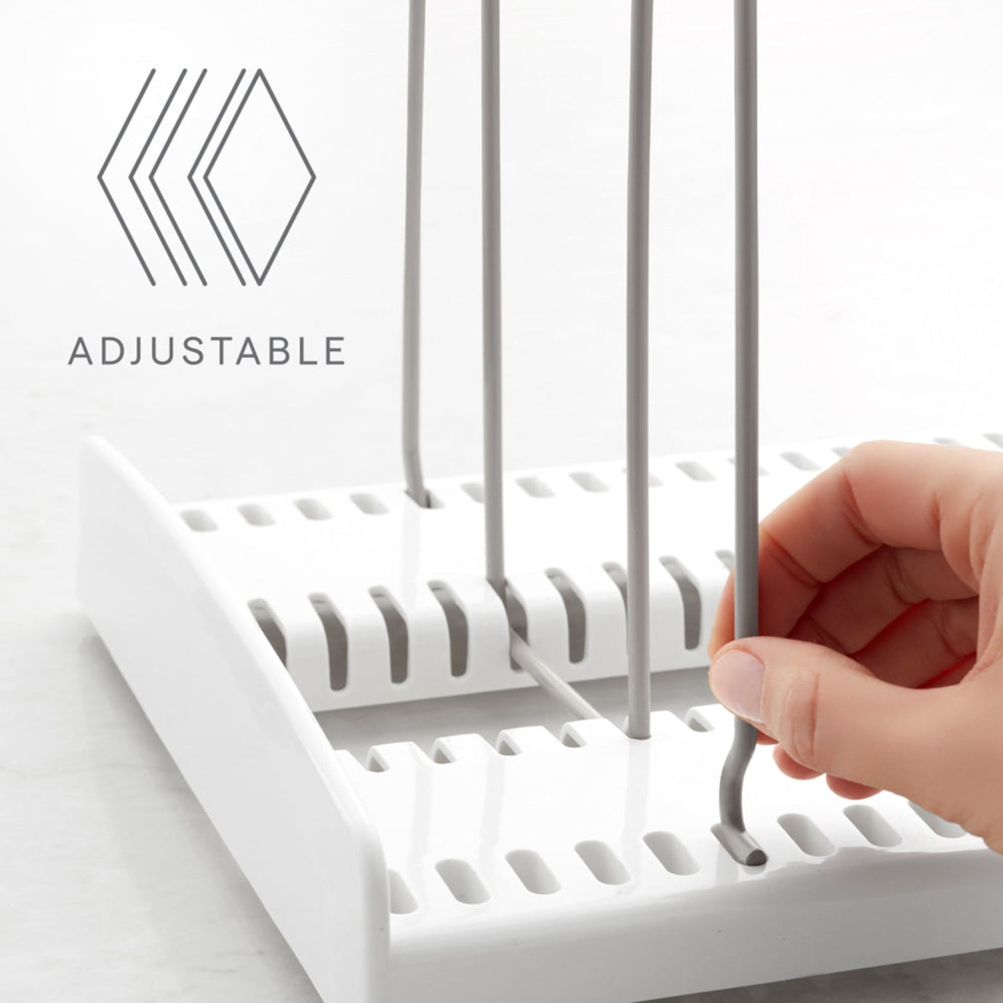 Organizador Expandible De Sartenes y Bandejas2#Blanco