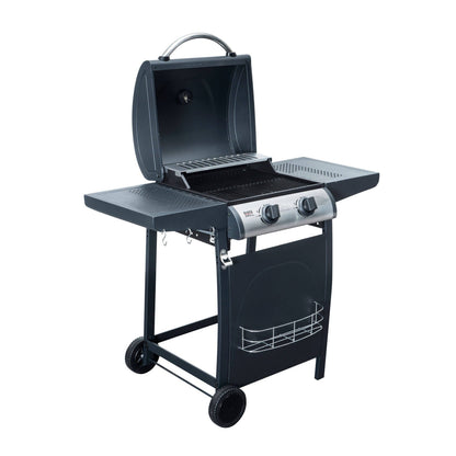 Parrilla Houston 2 Quemadores Pro BBQ201GCPRO BBQ Grill4#Negro
