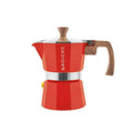 Cafetera Moka 3 Tazas Grosche3#Rojo