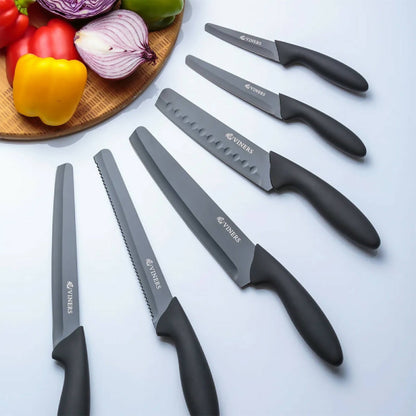 Cuchillo Chef Assure 20 Cms Viners3#Negro