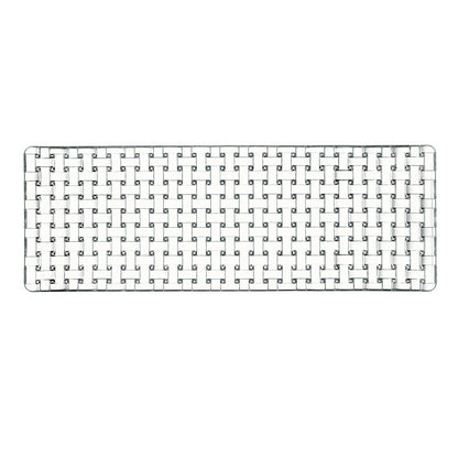 Plato Rectangular Bossa Nova 42 cms Nachtmann3#Sin Color