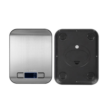 Balanza Pesa Digital Para Cocina Simplit3#Acero