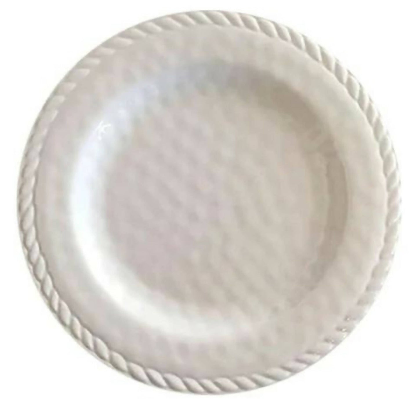 Set 4 Platos Cordón5#Blanco