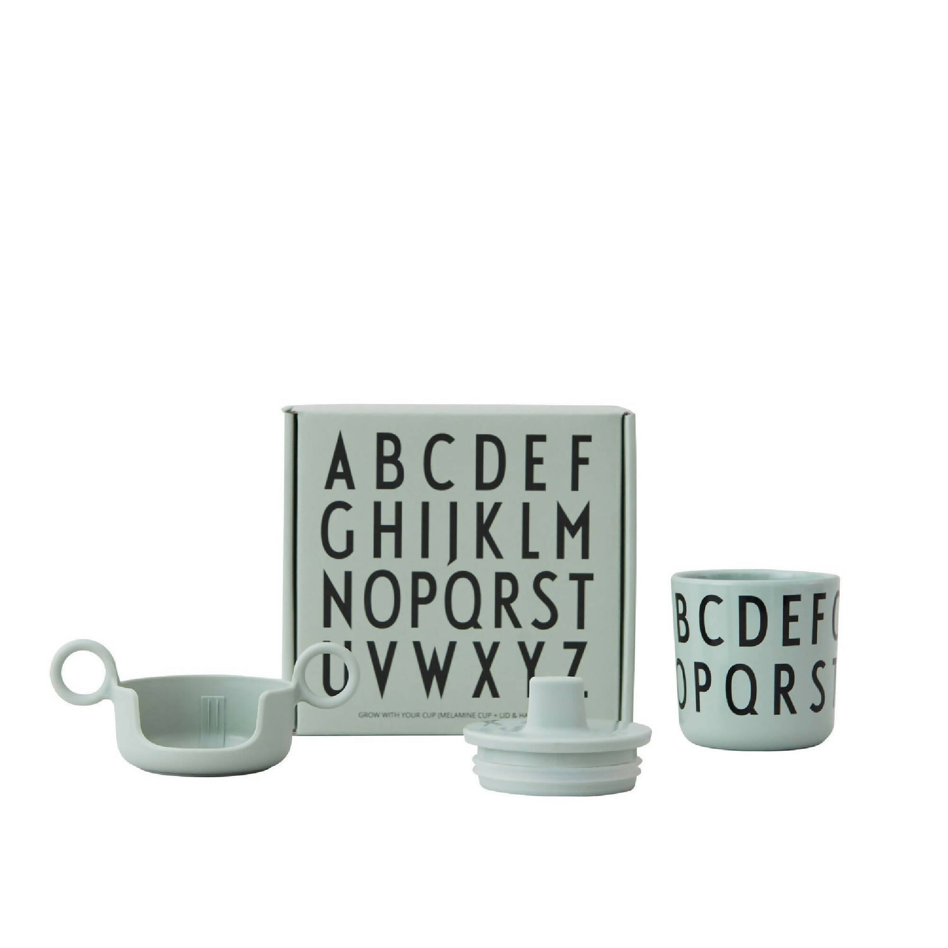 Set Taza Melamina3#Verde