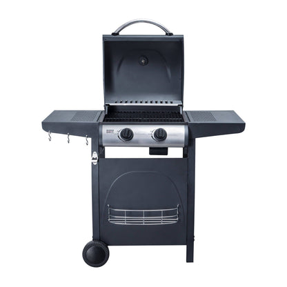 Parrilla Houston 2 Quemadores Pro BBQ201GCPRO BBQ Grill3#Negro