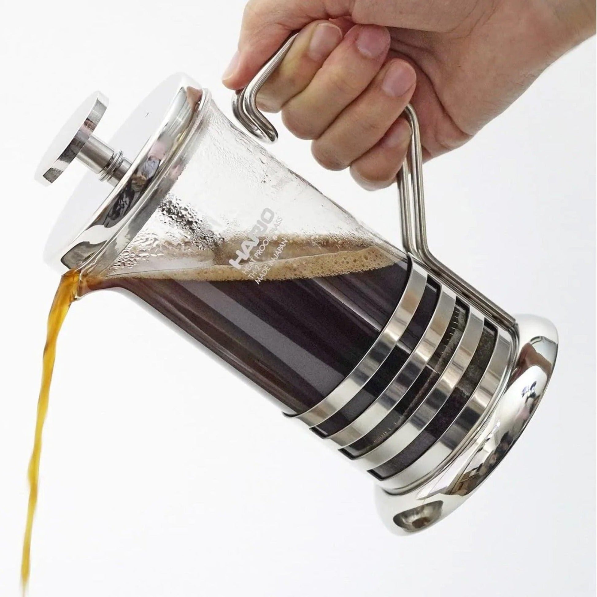 Bright Coffee and Tea Press Hario2#Plata