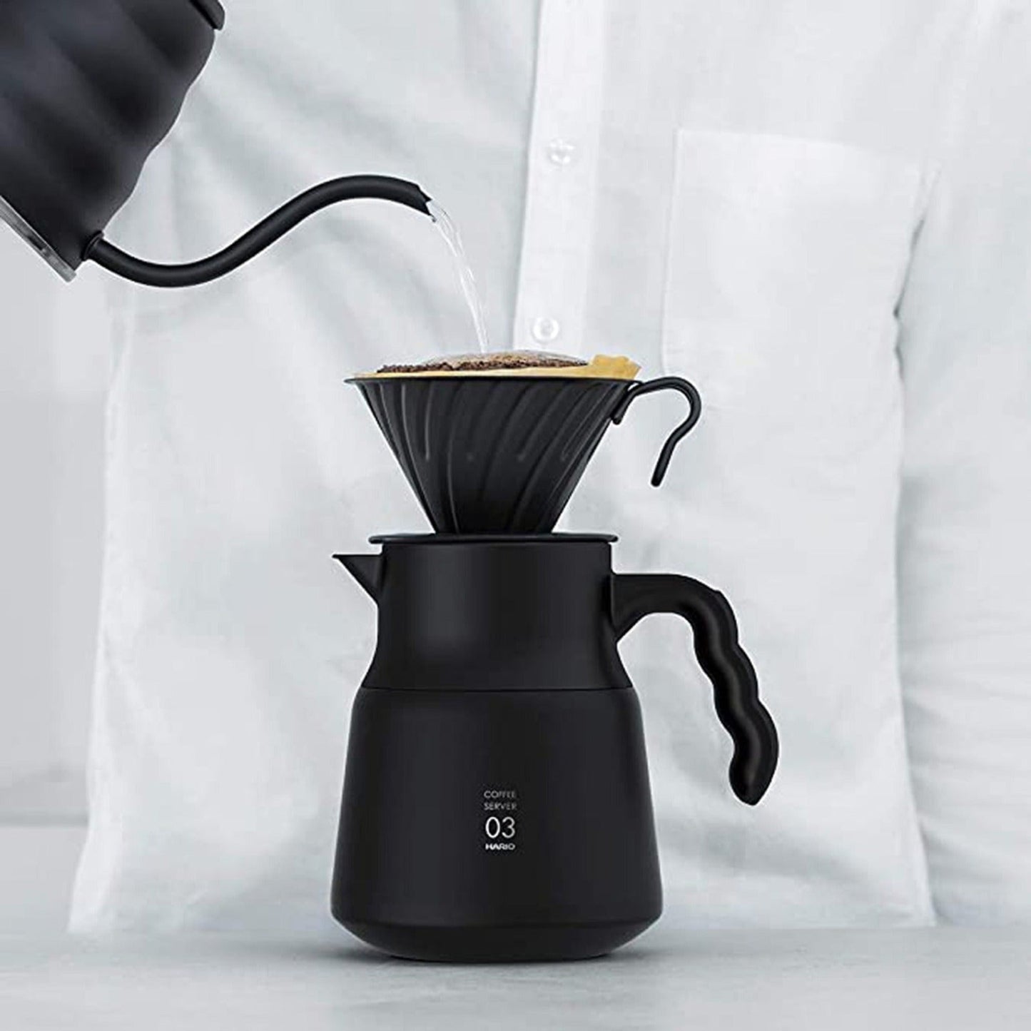 Kettle Fit Mate 1.2 Lts Hario3#Negro