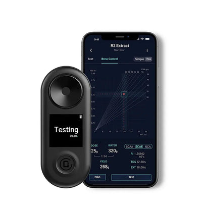 Refractómetro para Café R2 Extract Difluid1#Negro