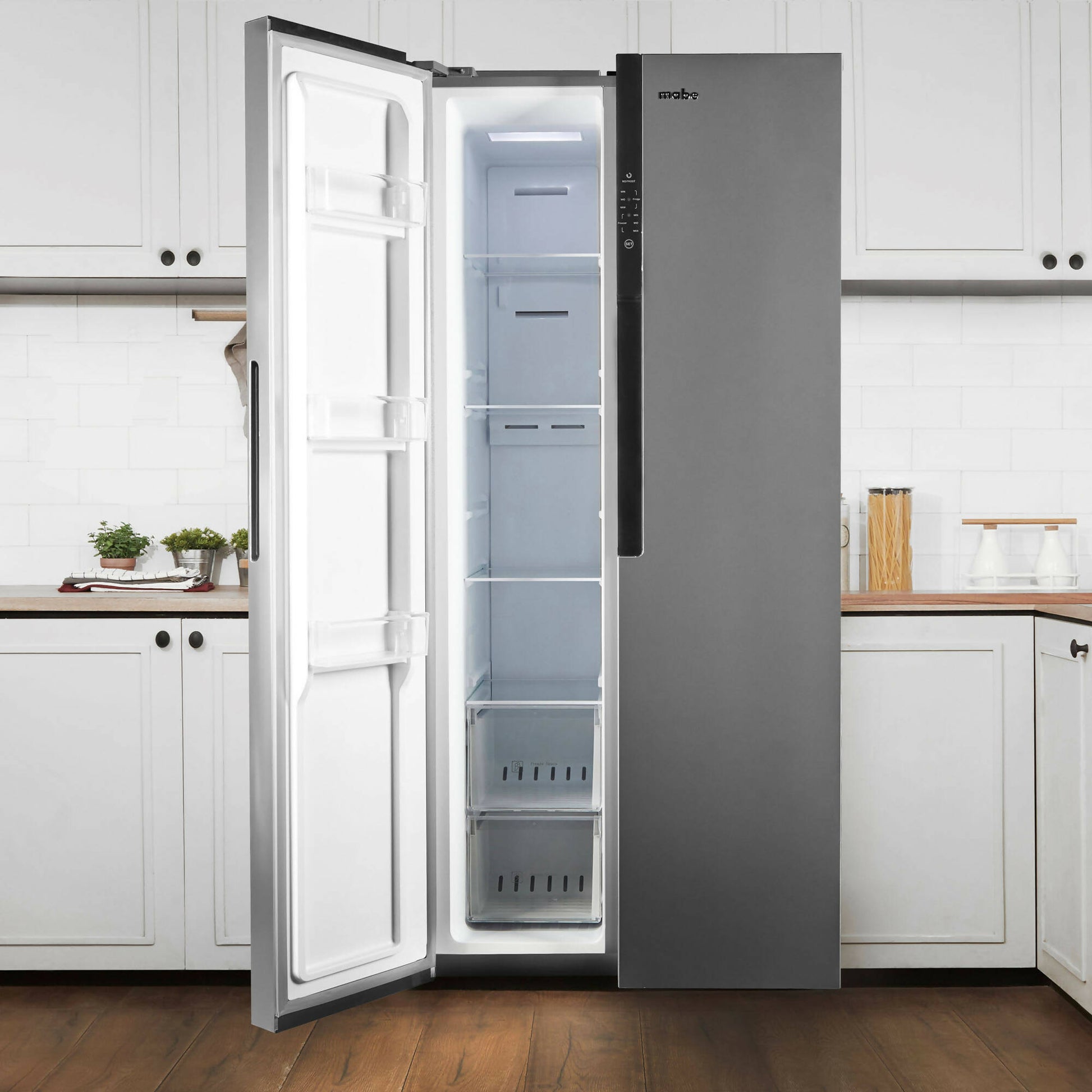 Refrigerador Side by Side MSC518LKRSS0 310 Lts Mabe2#Acero