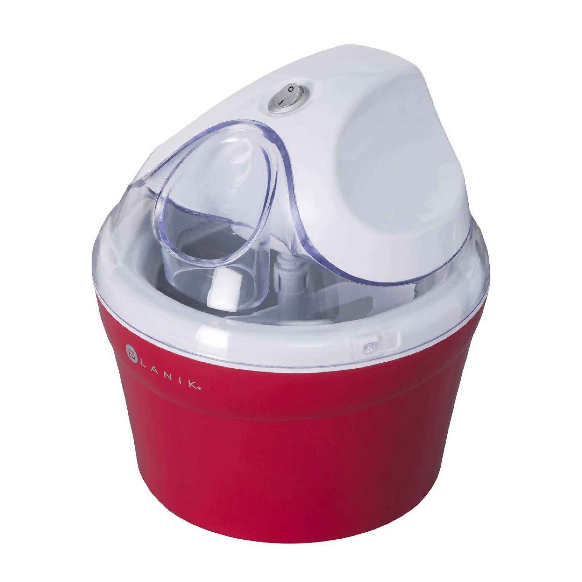 Máquina Helado Ice Cream Maker BICM055R Blanik4#Rojo