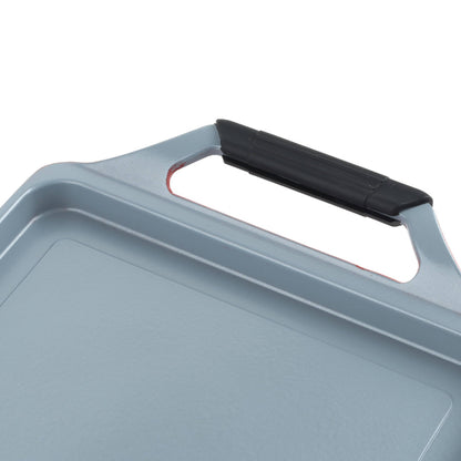 Set Protector Mesa + Bandeja Asadora4#Rojo