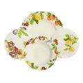 Juego de Vajilla Porcelana Fruta Botánica 24 Pzs Klapp1#Multicolor