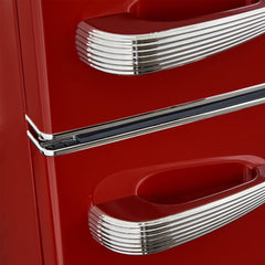 Refrigerador Retro 300L LRB-310DFRR5#Rojo