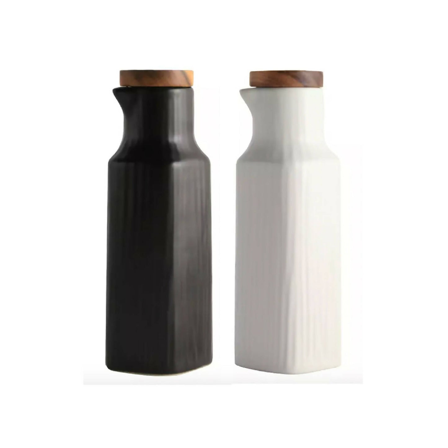 Set Alcuza Cerámica 2 Piezas Cuadrada 500 ml Simplit4#Multicolor