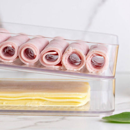 Contenedor Jamón/Queso Doble Clear Ou2#Sin color