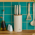 Taco Cuchillos Organic Crema 6 Pzs Viners1#Beige