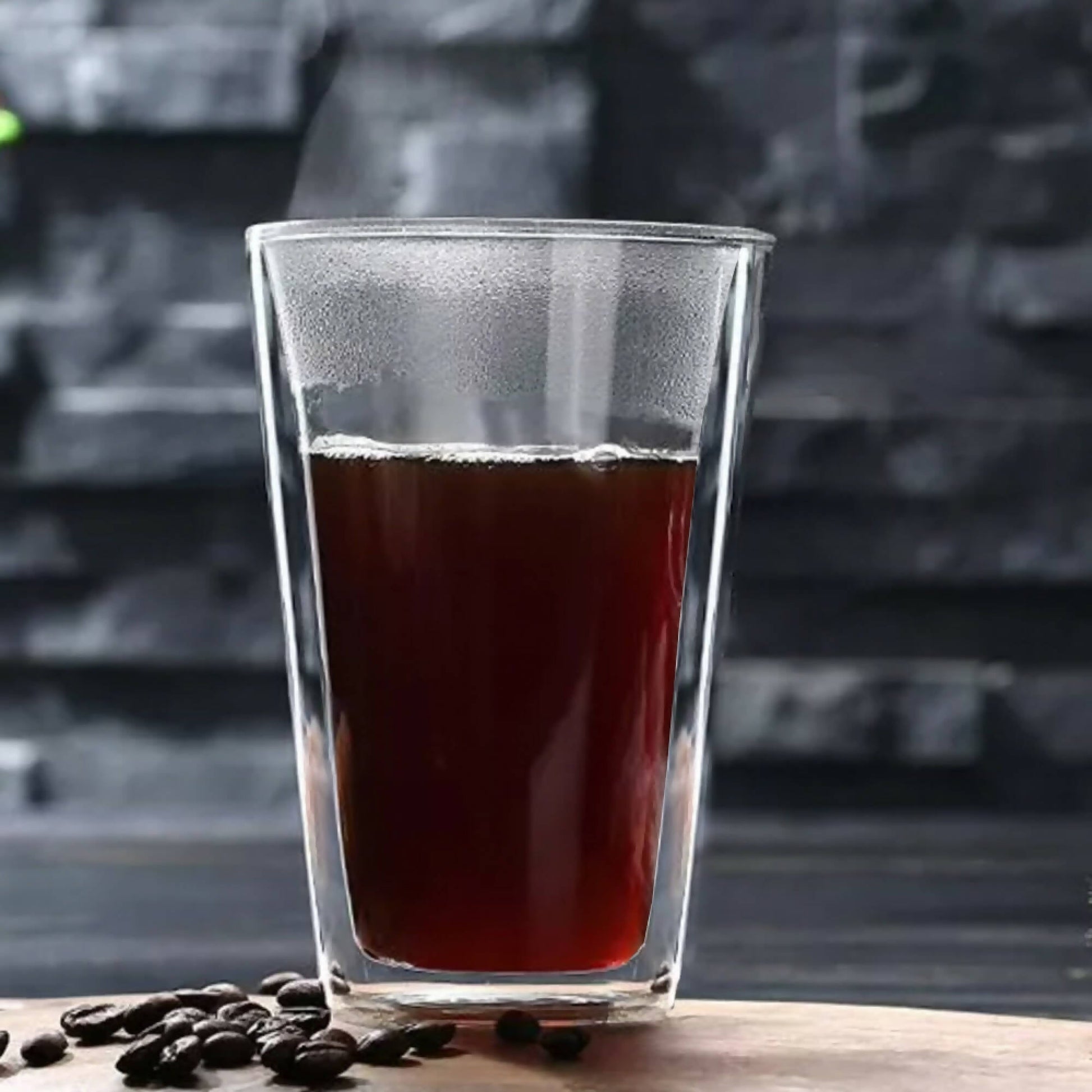 Set 4 Vasos Vidrio Doble Pared 400 ml Simplit3#Sin Color