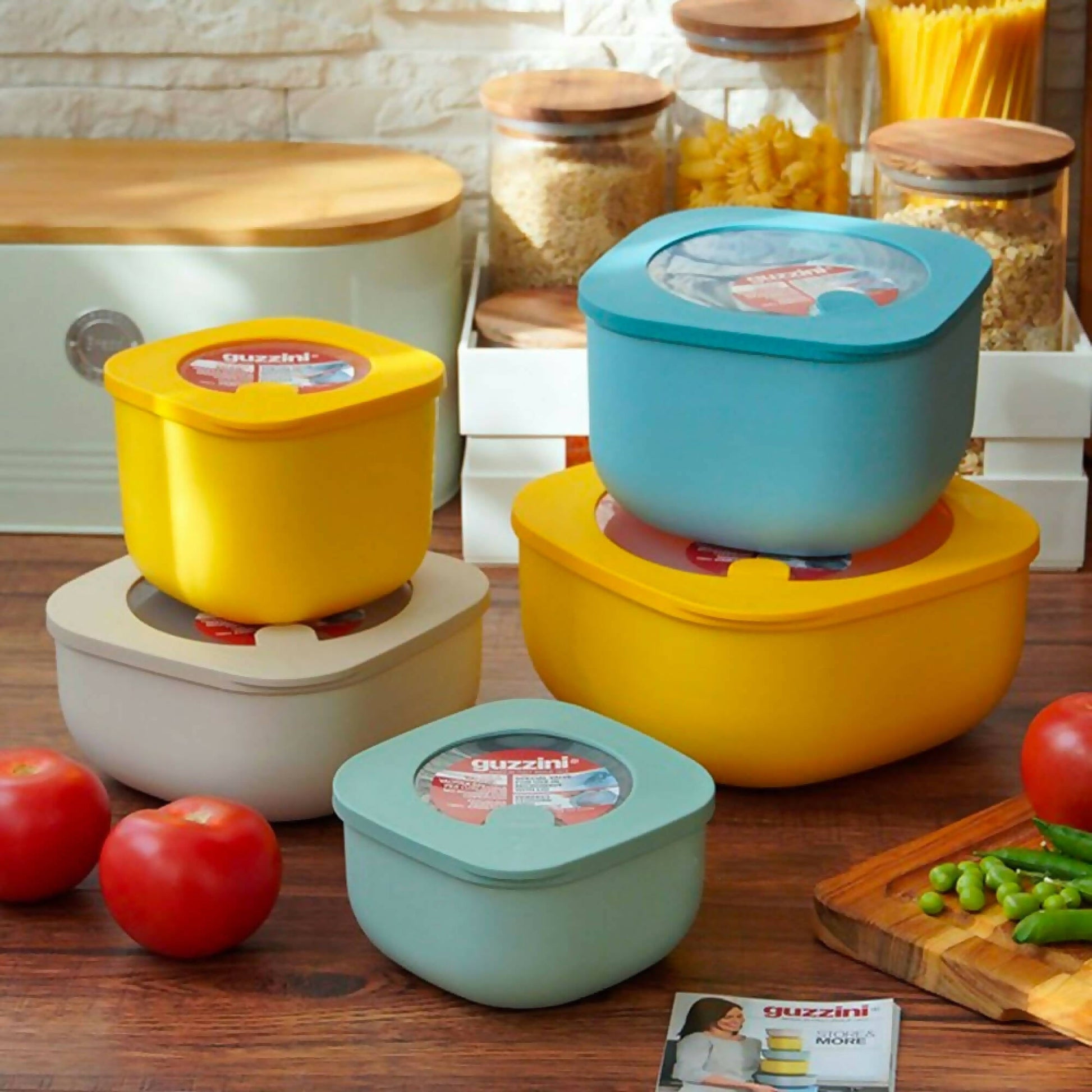 Contenedor Store&More Anti-Derrame 1.55 Lts Guzzini5#Gris