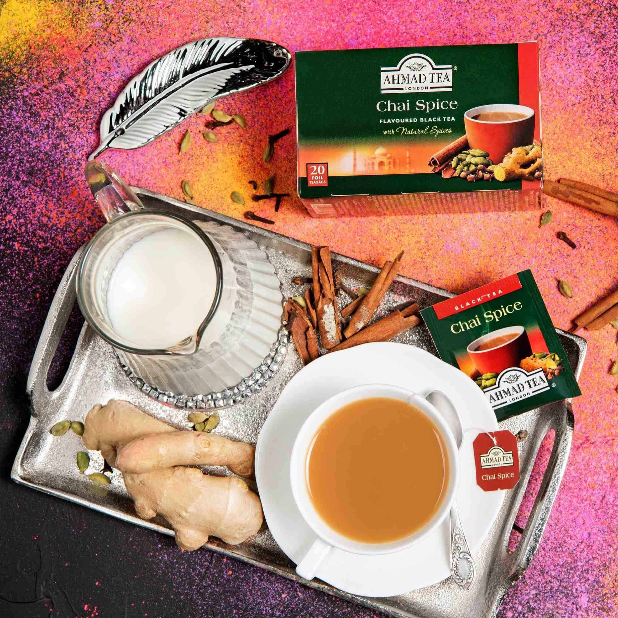 Ahmad Chai Spice Tea 20 Foil Tea Bag -  –