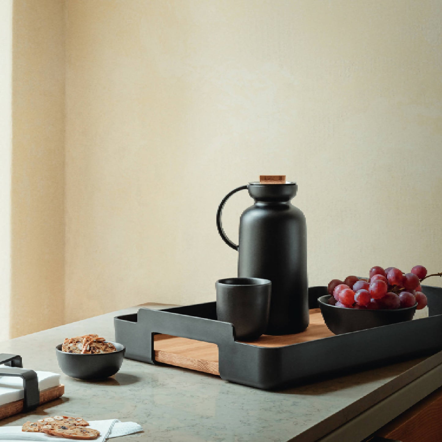 Bandeja Rectangular Cocina Nórdica Eva Solo2#Negro