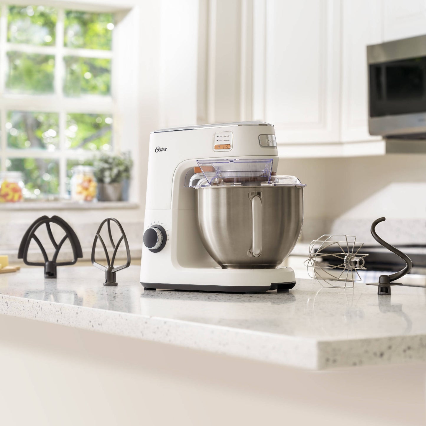 Batidora Planetaria Tecnología Heatsoft™ FPSTSMPL4W Oster4#Blanco