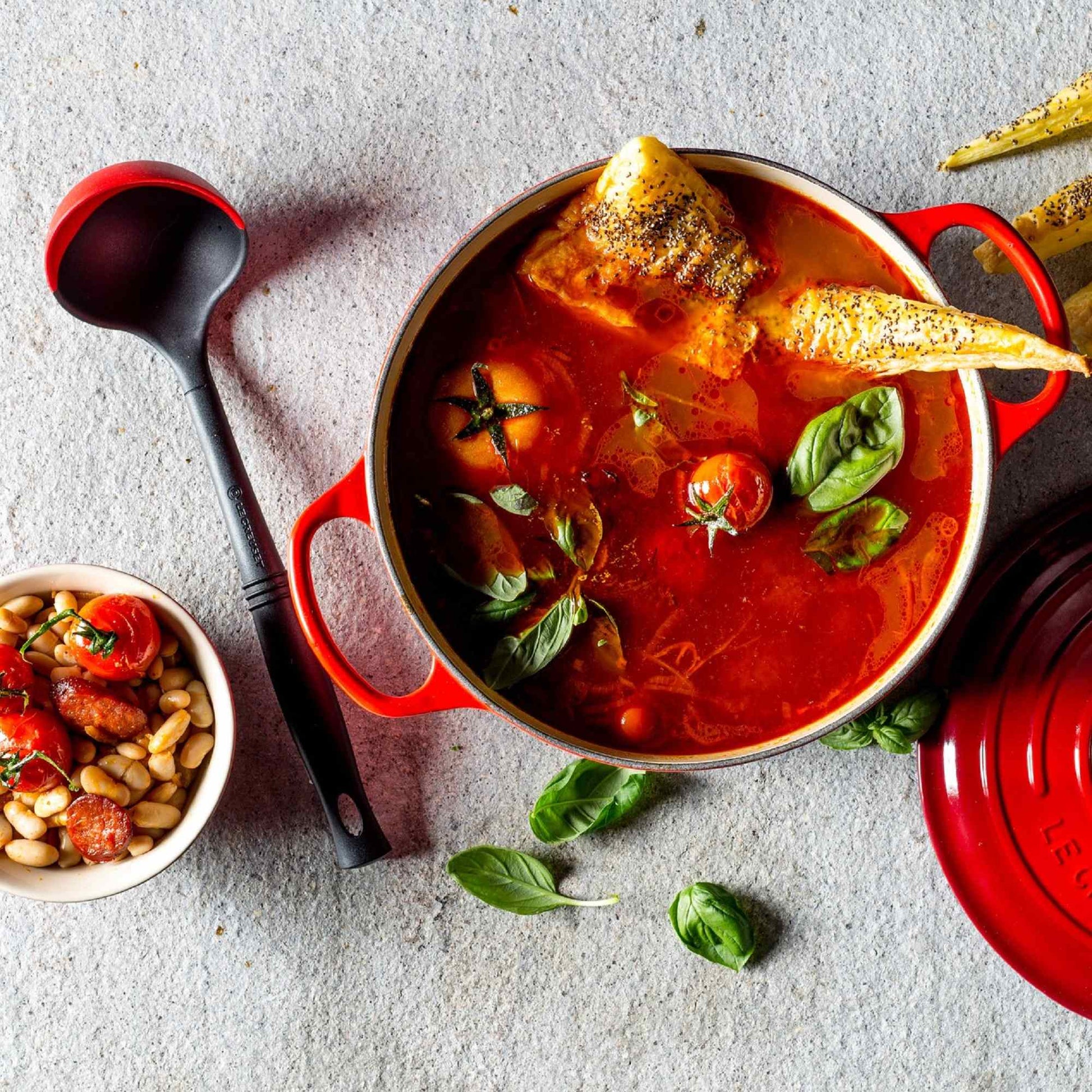 Bi Revolution Cucharón Le Creuset1#Rojo