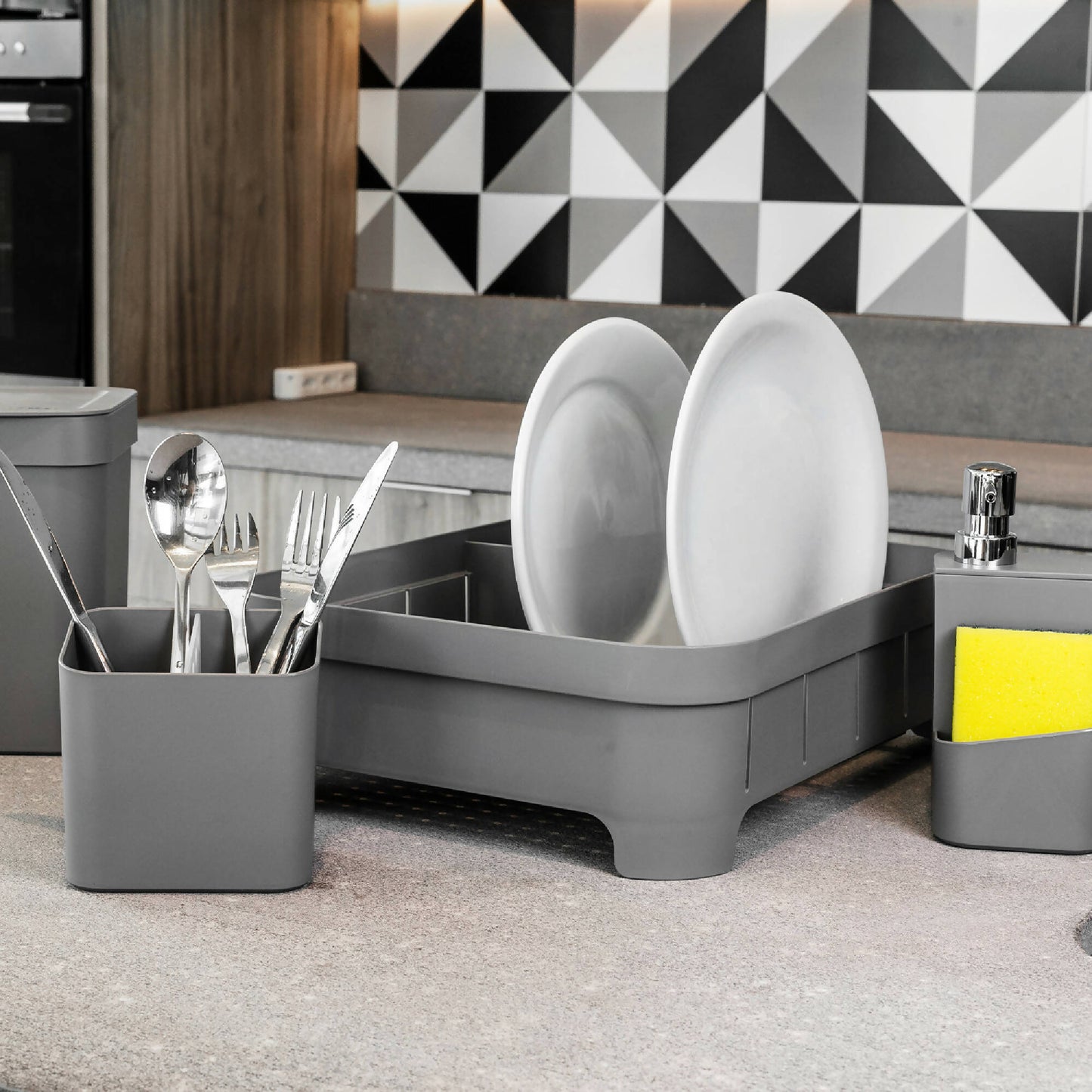 Escurreplatos Trium Ou 5#Gris