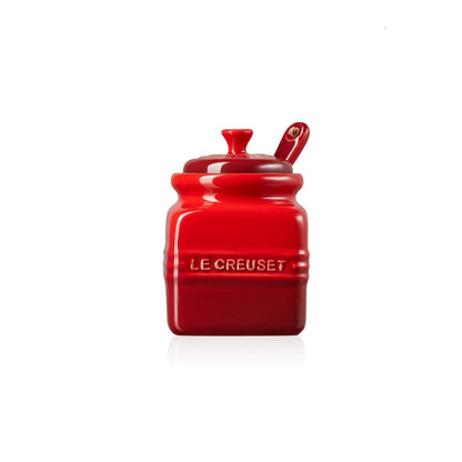 Bote de Mermelada con Espátula Le Creuset2#Rojo