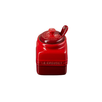 Bote de Mermelada con Espátula Le Creuset3#Rojo