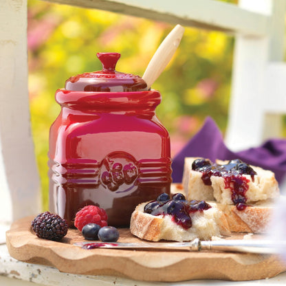 Bote de Mermelada con Espátula Le Creuset1#Rojo
