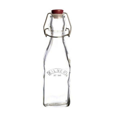 Botella Tapa Roja con Cierre Clip 0.25 Lts1#Sin color