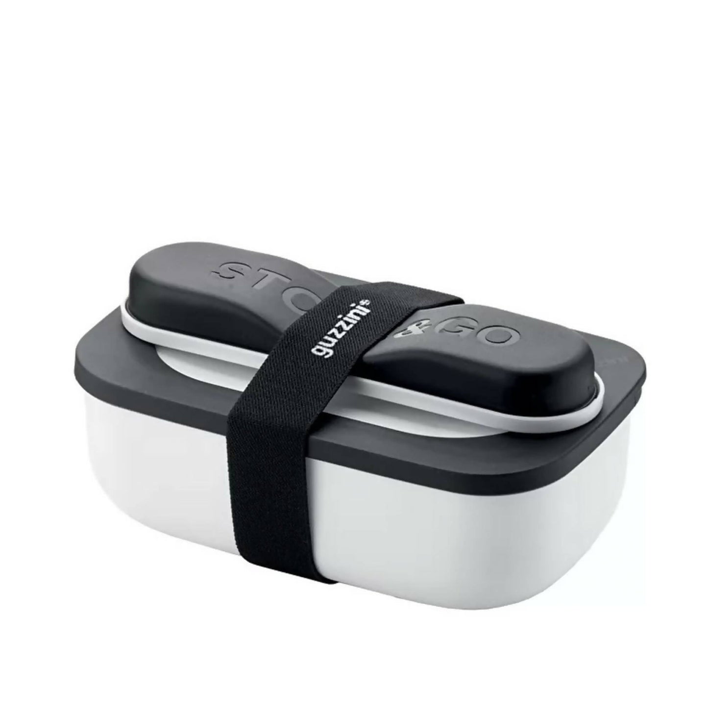 Lunch Box Con Cubiertos6#Blanco