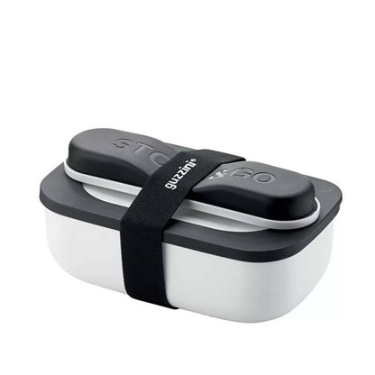 Lunch Box Con Cubiertos6#Blanco