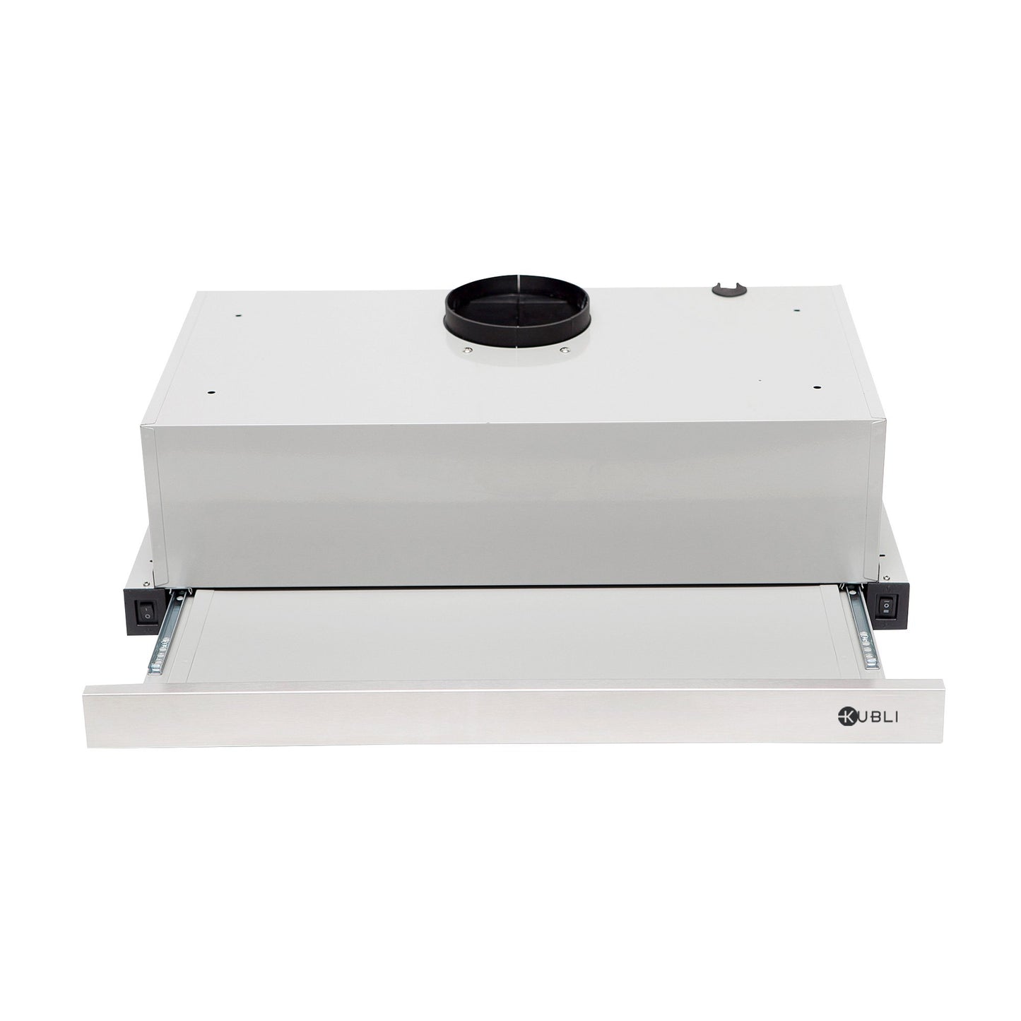 Campana Bajo Mueble Neu Slider 60 cm 350 m3/h Kubli - Caja Dañada-Campanas Bajo Mueble