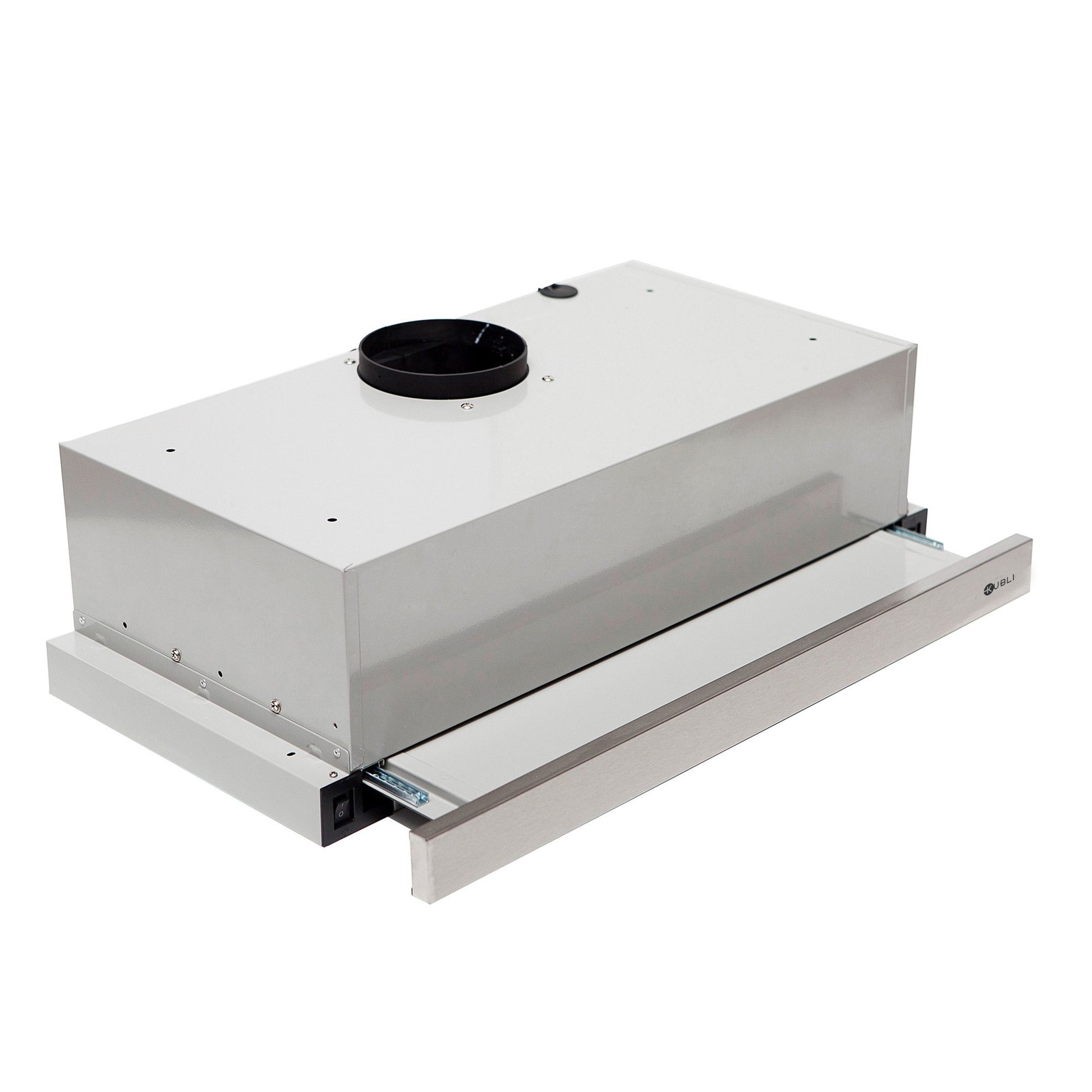 Campana Bajo Mueble Neu Slider 60 cm 350 m3/h Kubli - Caja Dañada-Campanas Bajo Mueble